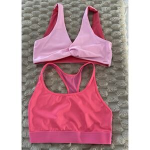 VICTORIA'S SECRET PINK Set Of 2 Sports Bras Size S